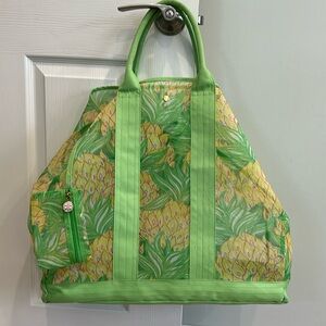 Lilly Pulitzer Pineapple Mesh Beach Bag